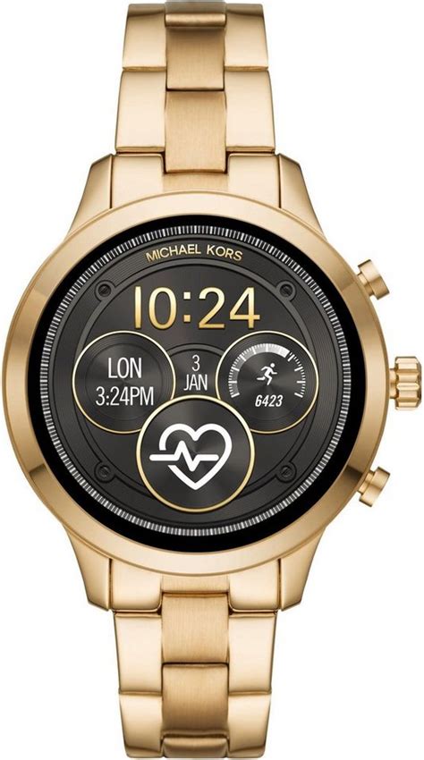 michael kors runway smartwatch silber|michael kors mkt5045.